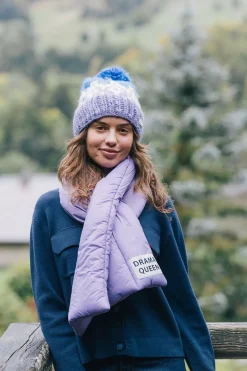 Verb To Do Sjaal Puffer Lilac