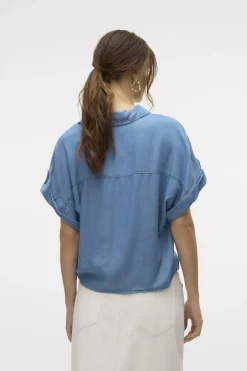 Vero Moda Blouse Fleur  Bow met TENCEL™ vezels