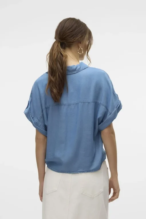 Vero Moda Blouse Fleur  Bow met TENCEL™ vezels