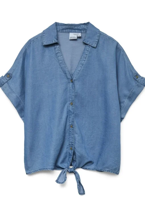 Vero Moda Blouse Fleur  Bow met TENCEL™ vezels