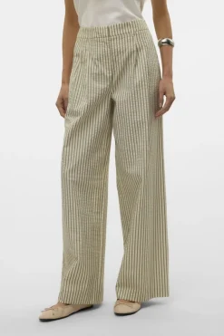 Vero Moda Broek Siv Wide Striped