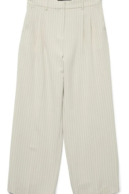 Vero Moda Broek Troian Wide Pinstripe Dad