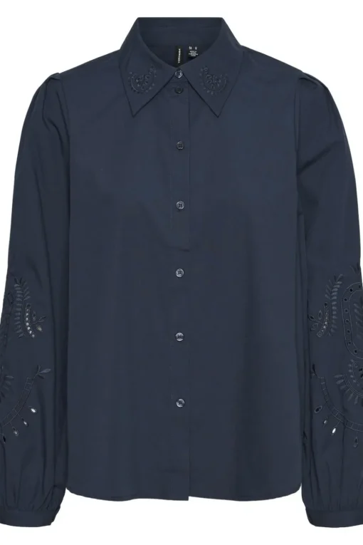 Vero Moda Hemd Kava Emb