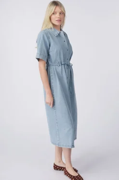 Vero Moda Jurk Melinda Long Denim Si313