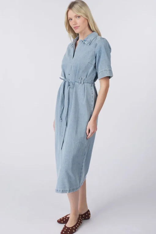 Vero Moda Jurk Melinda Long Denim Si313