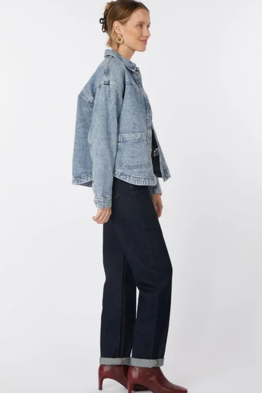 Vero Moda Mantel Jamie Denim Shacket Mix