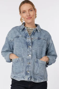 Vero Moda Mantel Jamie Denim Shacket Mix