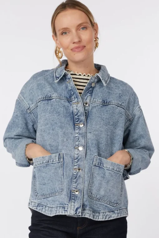Vero Moda Mantel Jamie Denim Shacket Mix