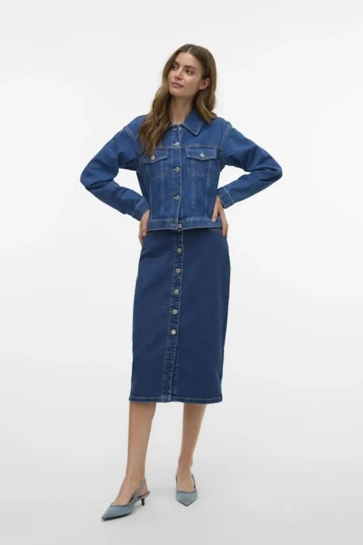Vero Moda Rok Natty Button Mix