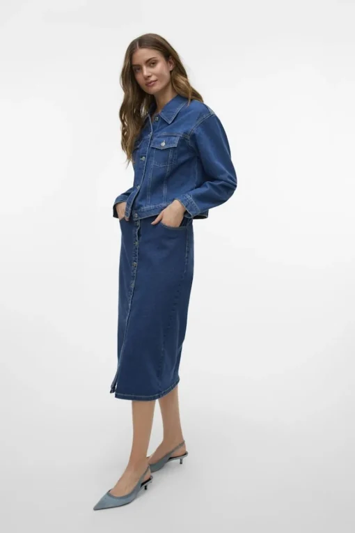 Vero Moda Rok Natty Button Mix