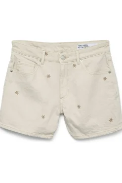 Vero Moda Short Te Mr Ecru Flowers