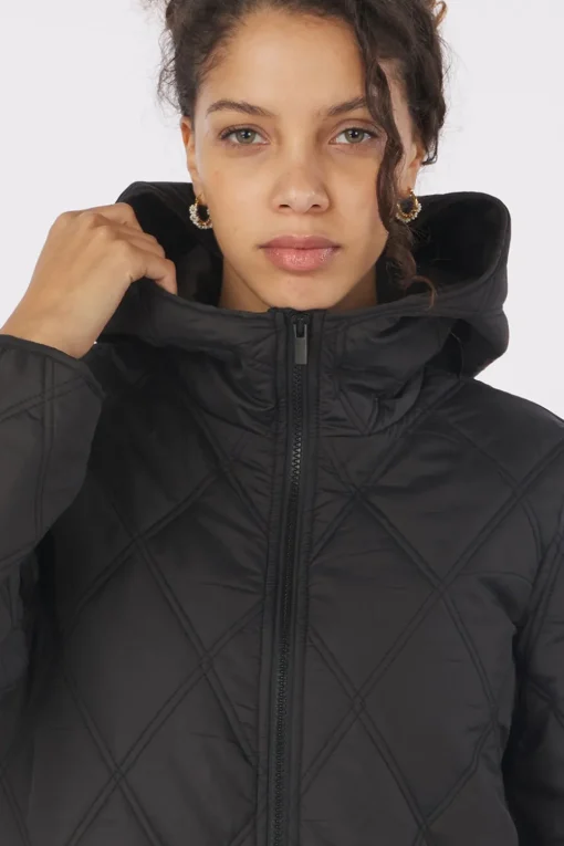 Vila Jas Quilla Hooded Coat