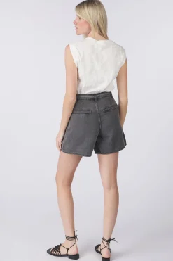 Vila Short Kiki Belt Denim