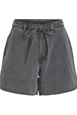 Vila Short Kiki Belt Denim