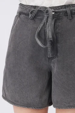 Vila Short Kiki Belt Denim