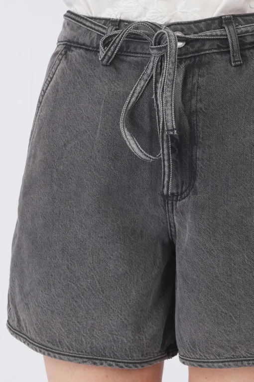 Vila Short Kiki Belt Denim