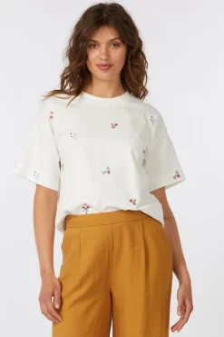 Vila T-Shirt Monie Flower Emb