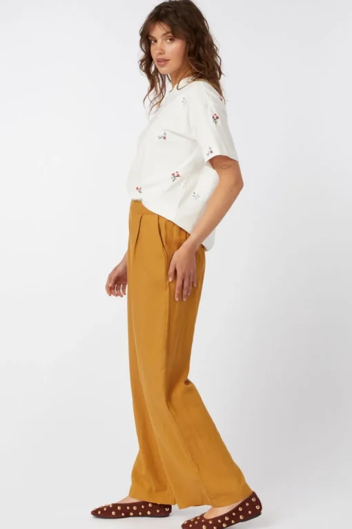Vila T-Shirt Monie Flower Emb