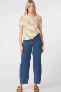 Vila T-Shirt Stribena