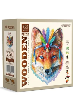 WOODEN CITY Speelgoed Puzzle Mystic Fox 250/40