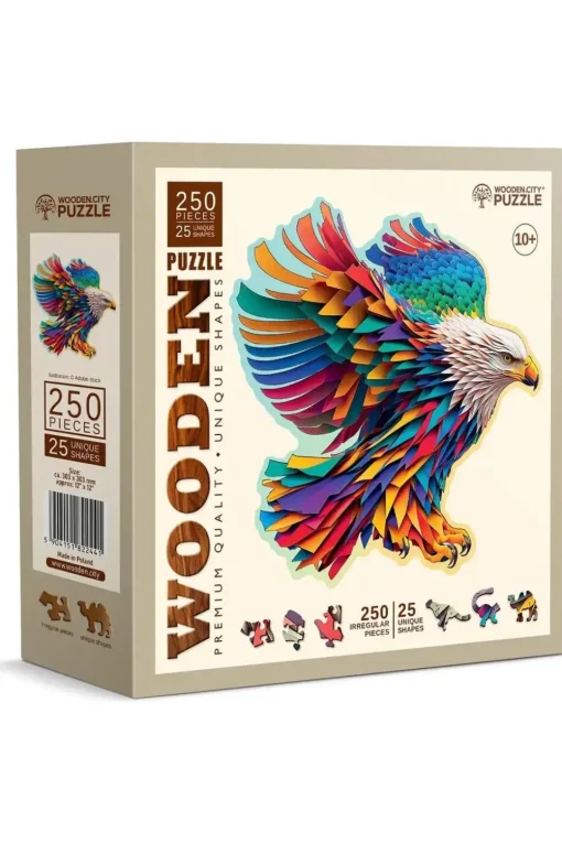 WOODEN CITY Speelgoed Puzzle Bright Eagle 250/25