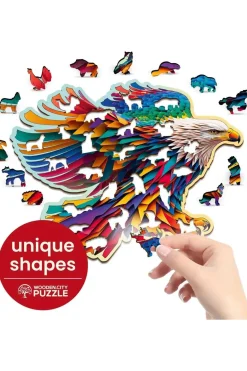 WOODEN CITY Speelgoed Puzzle Bright Eagle 250/25