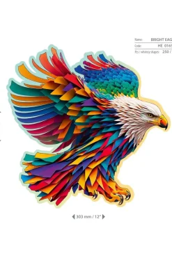 WOODEN CITY Speelgoed Puzzle Bright Eagle 250/25