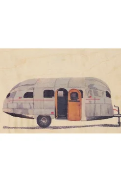 Woodhi Gadget Postcard Caravan