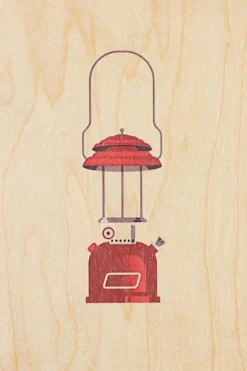 Woodhi Gadget Postcard Petrole