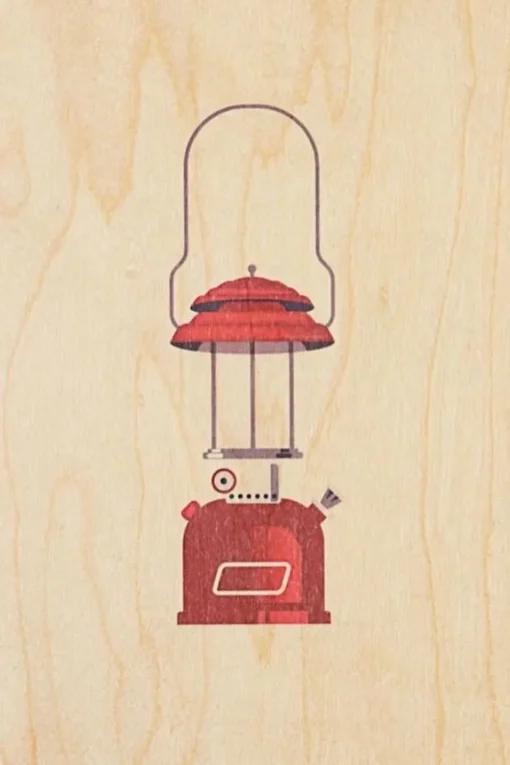 Woodhi Gadget Postcard Petrole