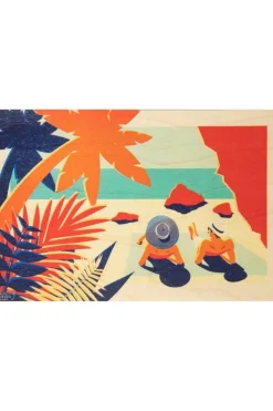 Woodhi Gadget Postcard Riviera Farniente