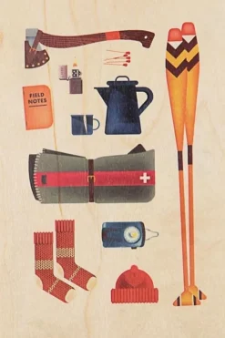 Woodhi Gadget Postcard Totale