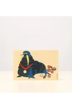 Woodhi Gadget Postcard Walrus