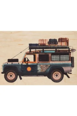 Woodhi Gadget Postcard 4X4