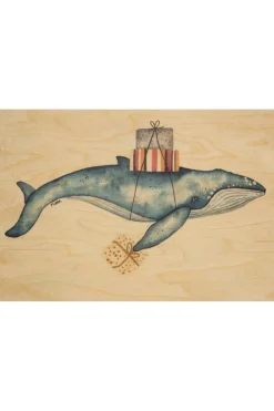 Woodhi Wenskaart  Postcard Greetings 2 Lm Whale