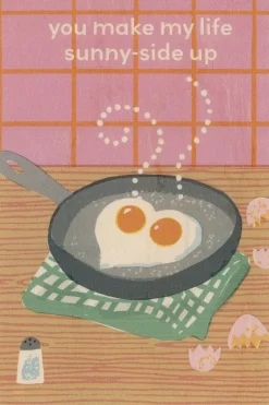 Woodhi Wenskaart Postcard Greetings 3Ca Eggs