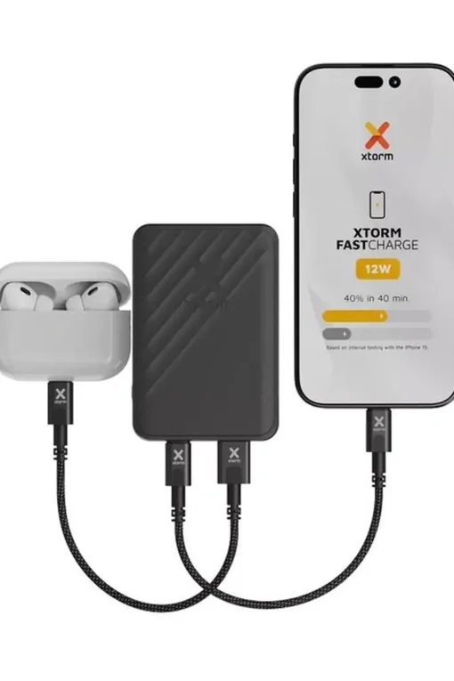 Xtorm Oplader 12W Go2 Powerbank 5.000