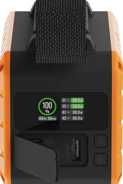 Xtorm 100W Rugged Flashlight Powerbank 40.000 Torch