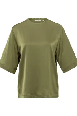 Yaya Blouse Oversized Satin