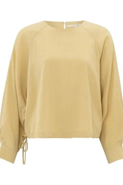 Yaya Blouse Raglan With Drawcord