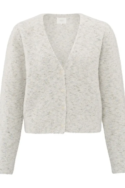 Yaya Cardigan Boucle With Color Naps Cardigan Ls