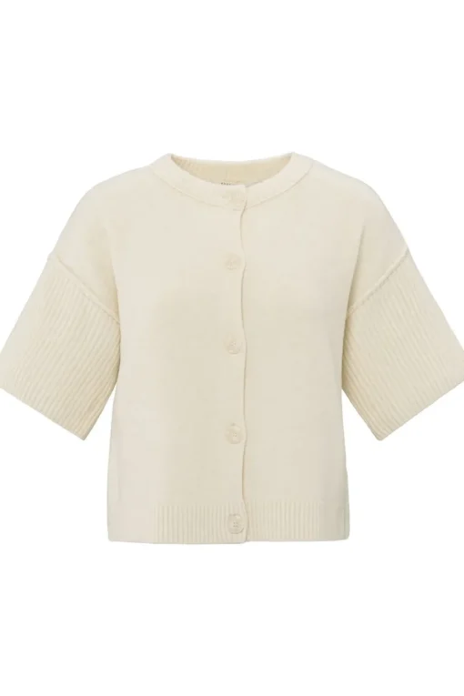 Yaya Cardigan Cardigan With Wide Sleeve