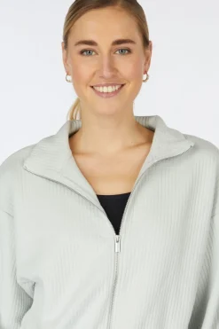 Yaya Cardigan Ribbed Jersey Cardigan With Cords