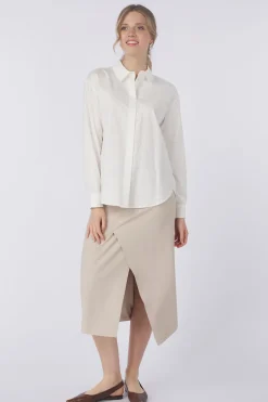 Yaya Hemd Poplin Shirt With Bows