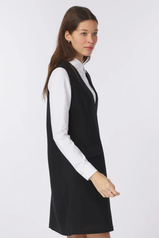 Yaya Hemd Soft Jersey Cotton Blend Shirt With Blind Placket