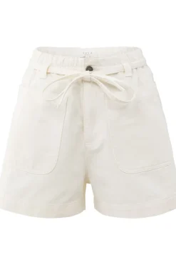 Yaya Short Garment Dye Woven High Waist
