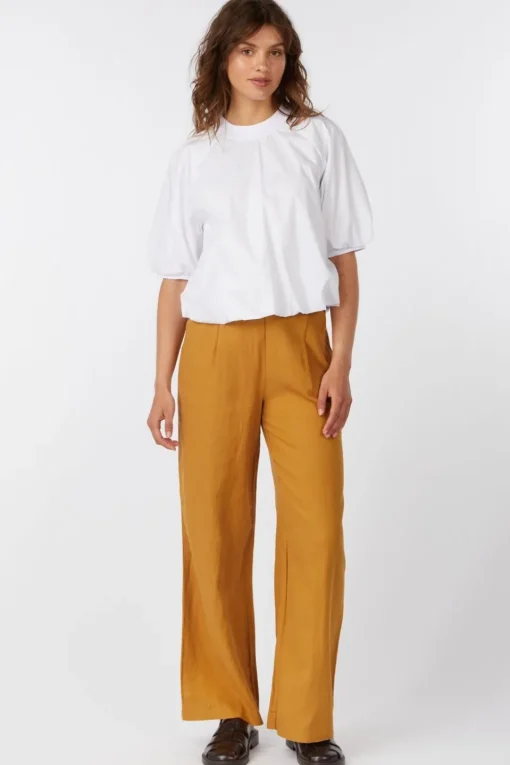 Yaya T-Shirt Puffed Woven