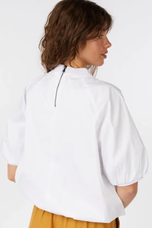 Yaya T-Shirt Puffed Woven
